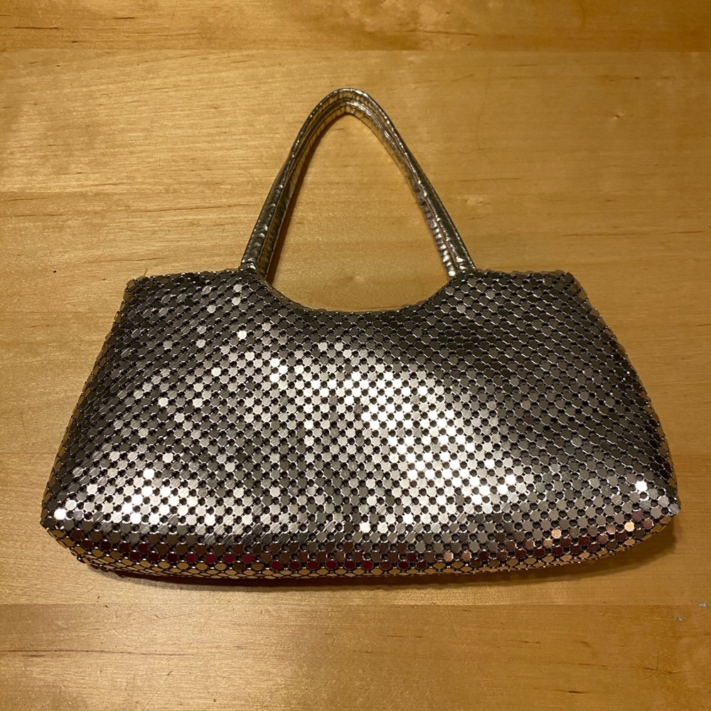 Silver Mesh Women's Bag